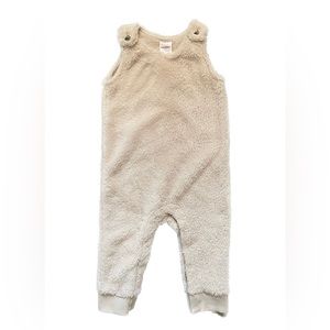 NWOT Hannah Anderson Fleece Toddler Overalls